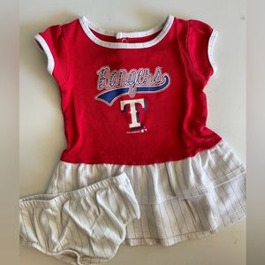Texas Rangers 18m dress with bloomers